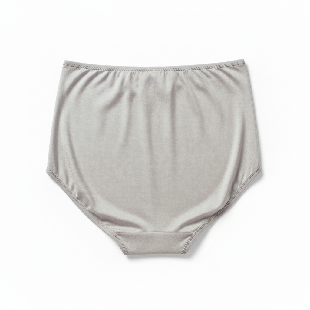 Aura 100% 6A Mulberry Silk High-Waist Performance Brief