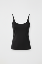 Aura 100% 6A Mulberry Silk Knit Strappy Camisole