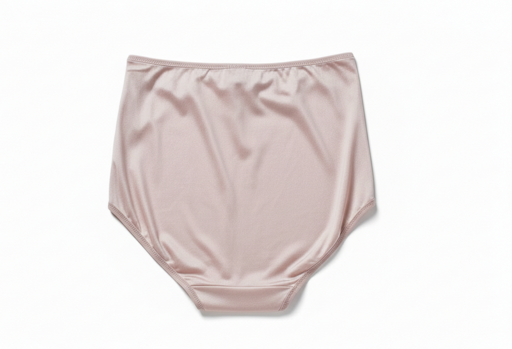 Aura 100% 6A Mulberry Silk High-Waist Performance Brief