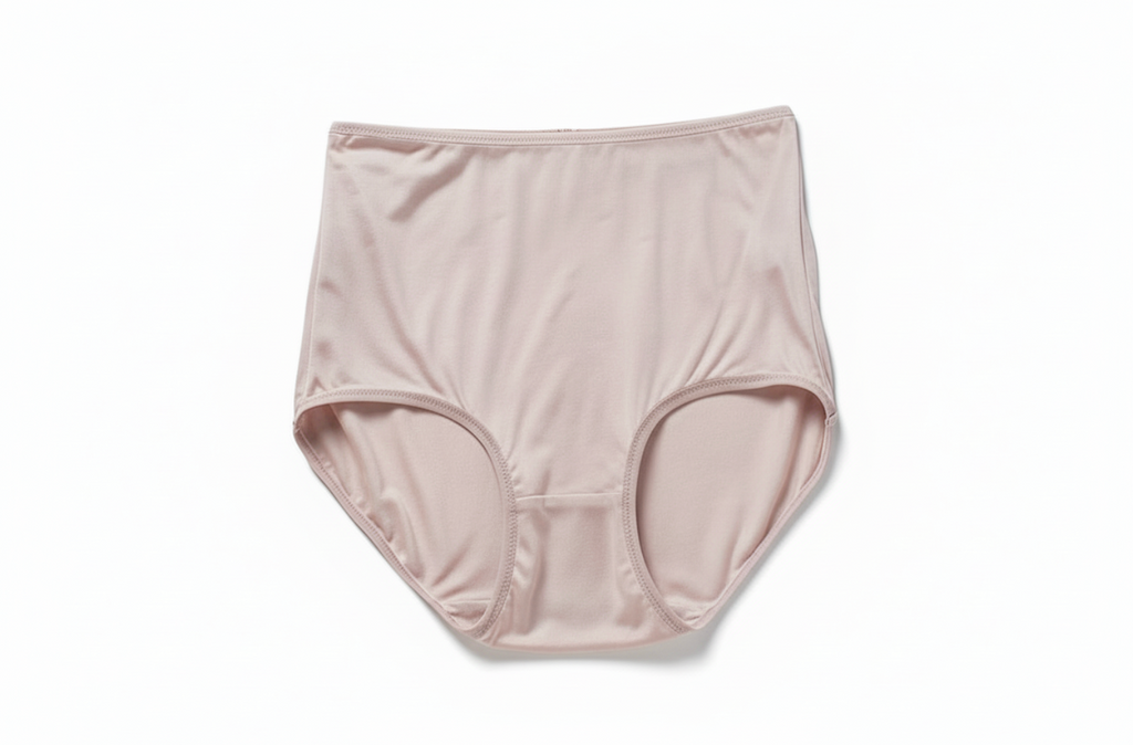 Aura 100% 6A Mulberry Silk High-Waist Performance Brief