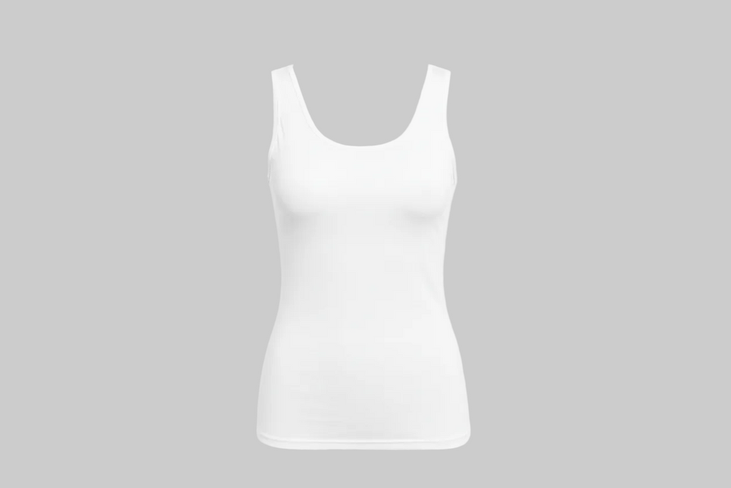 Aura 100% 6A Mulberry Silk Sleeveless Vest