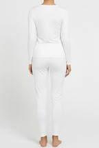 Aura 100% 6A Mulberry Silk Knit Pants
