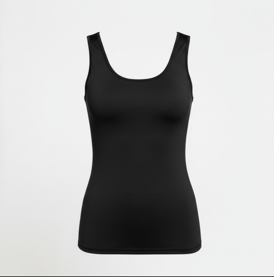 Aura 100% 6A Mulberry Silk Sleeveless Vest