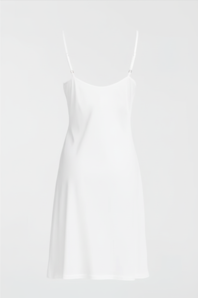 Aura Silk 100% 6A Mulberry Silk Bias-Cut Slip