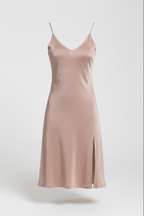 Aura Silk 100% 6A Mulberry Silk Bias-Cut Slip