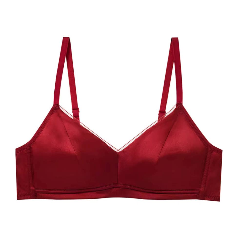 Aura 100% 6A Mulberry Silk Bralette